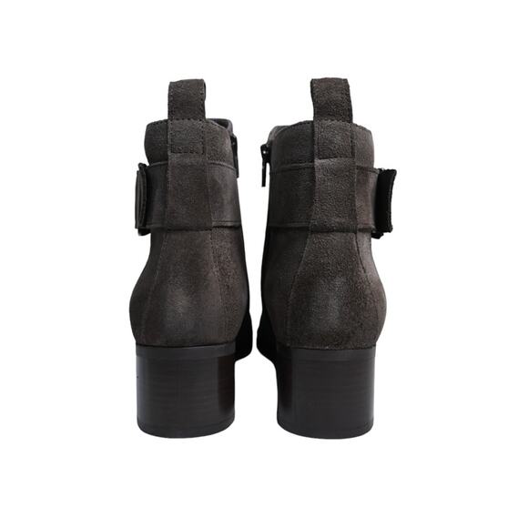 Clarks Womens 10 Mila Charm Suede Bootie in Taupe Gray Suede NEW - Picture 8 of 11